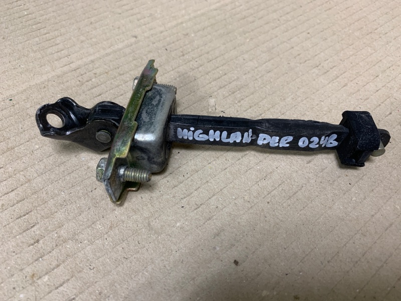 Ограничитель двери передний правый TOYOTA HIGHLANDER 01-07 2002 Внедорожник 3.0 1MZFE 68610-48020 Б/У