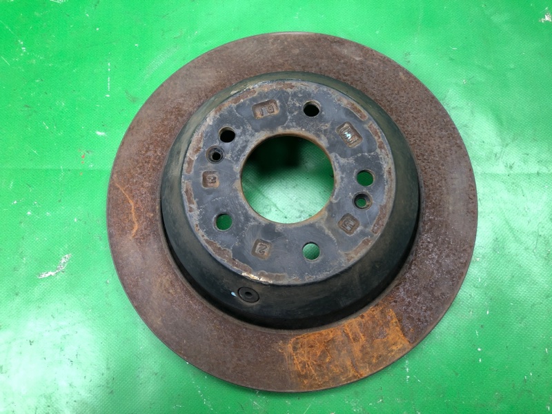 Запчасть тормозной диск задний KIA SORENTO UM 14- 58411-C5700 Б/У Тормозной диск задний KIA SORENTO UM 14- 58411-C5700 Б/У