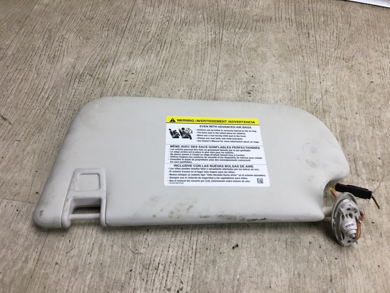 Козырек солнцезащитный правый FORD FOCUS 10-18 CB8 2.0 XQDA