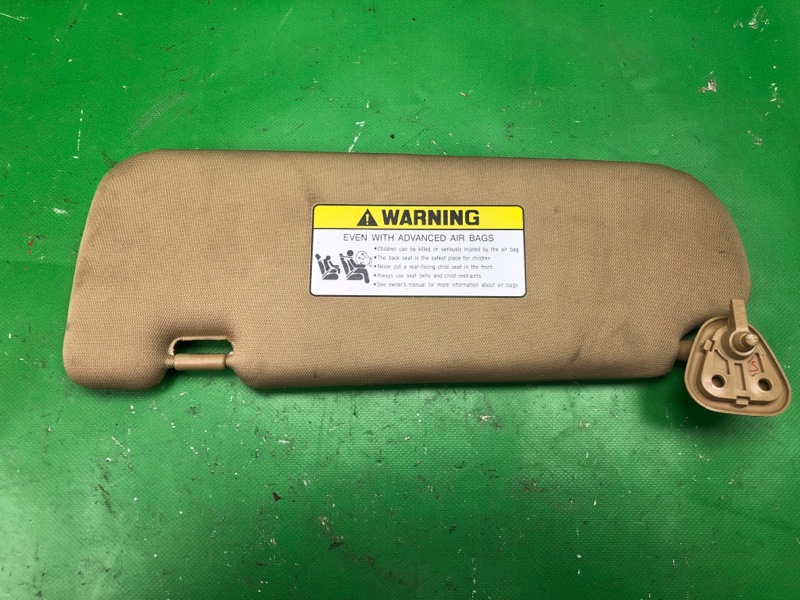 Козырек солнцезащитный правый HYUNDAI SONATA YF 10-14 2014 YF 2.0 G4KH 85202-3Q122-YDA Б/У