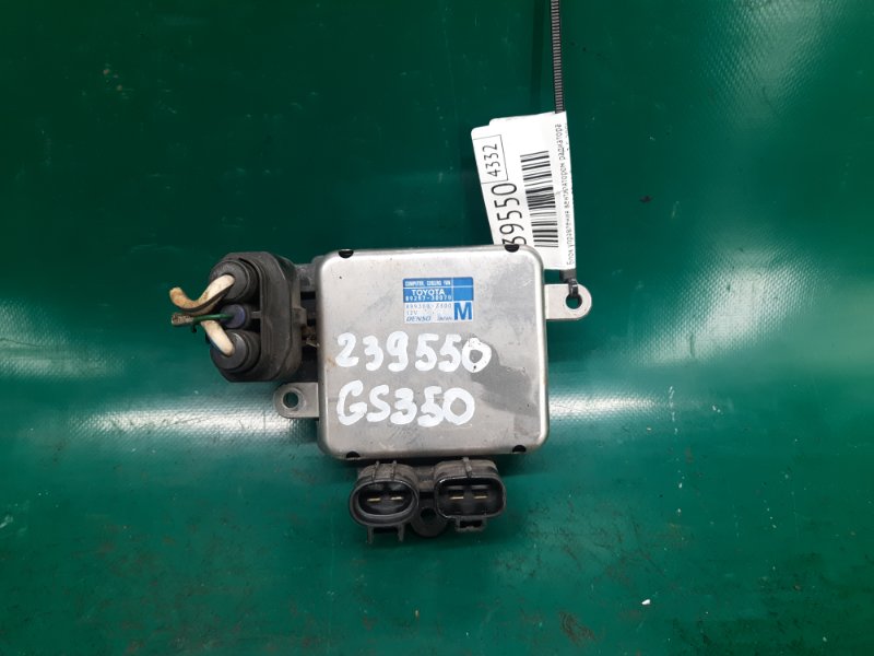 Блок управления вентилятором радиатора LEXUS GS350 GS300 05-11 2009 Седан 3.5 89257-30070 Б/У
