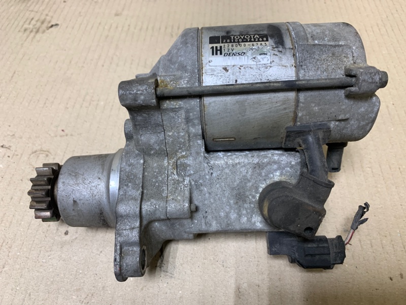 Запчасть стартер TOYOTA HIGHLANDER 01-07 2002 Внедорожник 3.0 1MZFE 28100-74260 Б/У Стартер TOYOTA HIGHLANDER 01-07 2002 Внедорожник 3.0 1MZFE 28100-74260 Б/У