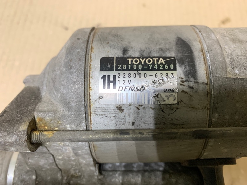 Стартер TOYOTA HIGHLANDER 01-07 Внедорожник 3.0 1MZFE Стартер TOYOTA HIGHLANDER 01-07 Внедорожник 3.0 1MZFE