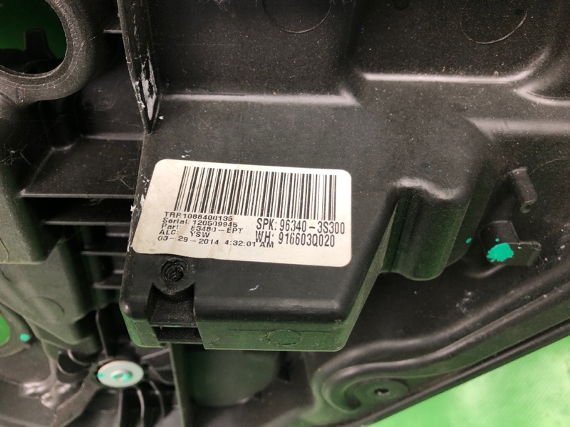 Стеклоподъемник задний правый SONATA YF 10-14 2014 YF 2.0 G4KH