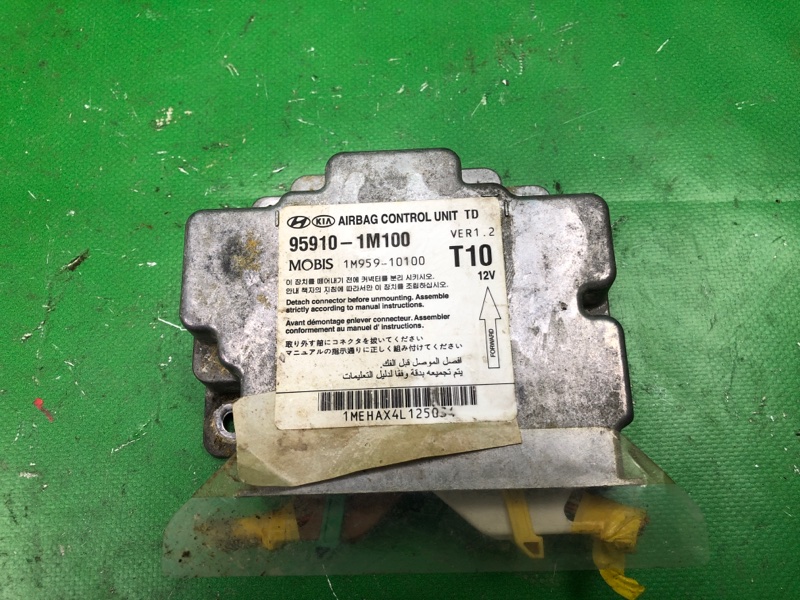 Блок управления AIRBAG KIA FORTE/CERATO TD 08-13 2010 TD 2.0 G4KD 959101M100 Б/У