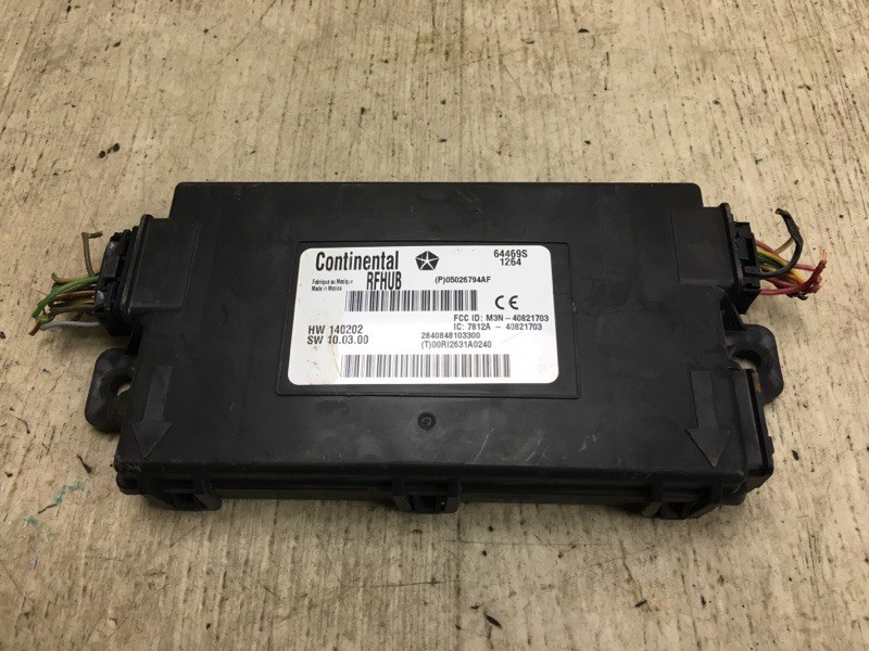 Запчасть блок электронный DODGE JOURNEY 08-20 2011 JC 3.6 ERB 5026794AF Б/У Блок электронный DODGE JOURNEY 08-20 2011 JC 3.6 ERB 5026794AF Б/У