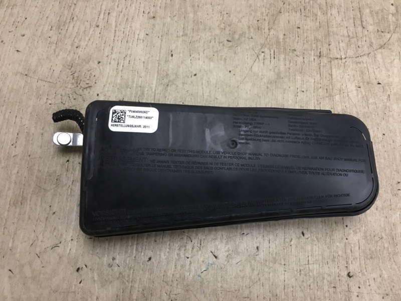 Подушка безопасности в сиденье правая DODGE JOURNEY 08-20 2011 JC 3.6 ERB 4645992AD Б/У