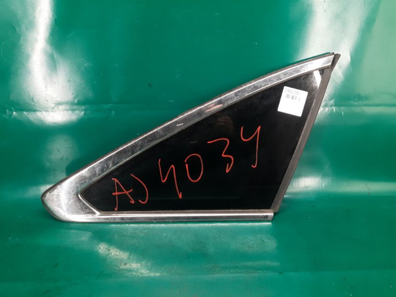 Стекло в кузов заднее правое ACURA MDX (YD3) 13-21 2014 Внедорожник 3.5 J35Y5 73511-TZ5-Y01 Б/У
