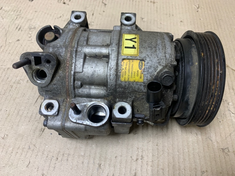 Компрессор кондиционера HYUNDAI SONATA NF 04-10 2006 Седан 3.3 G6DB 97701-3K125 Б/У