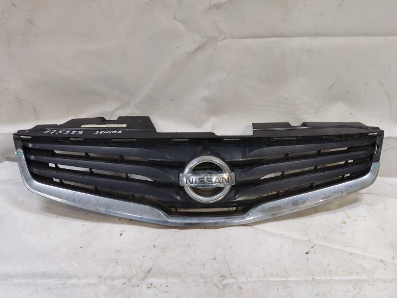 Запчасть решетка радиатора NISSAN SENTRA (B16) 06–12 62070-ZT50A Б/У Решетка радиатора NISSAN SENTRA (B16) 06–12 62070-ZT50A Б/У