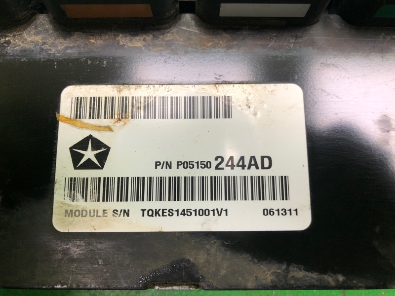 Блок управления двигателем JOURNEY 08-20 2008 JC 3.5 EGF Блок управления двигателем JOURNEY 08-20 2008 JC 3.5 EGF