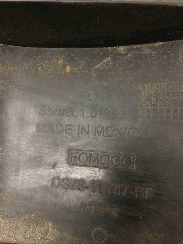 Защита заднего бампера FUSION 14- 2013 CD4 C25HDEX