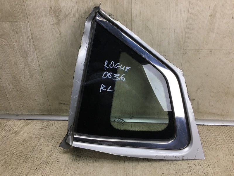 Стекло в кузов заднее левое NISSAN X-TRAIL/ROGUE T32 13-20 2017 T32 2.5 QR25DE 83301-5HA0A Б/У