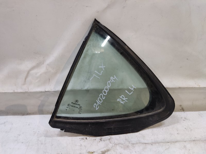 Стекло двери глухое заднее левое ACURA TLX 14-17 73455-TZ3-A01 Б/У