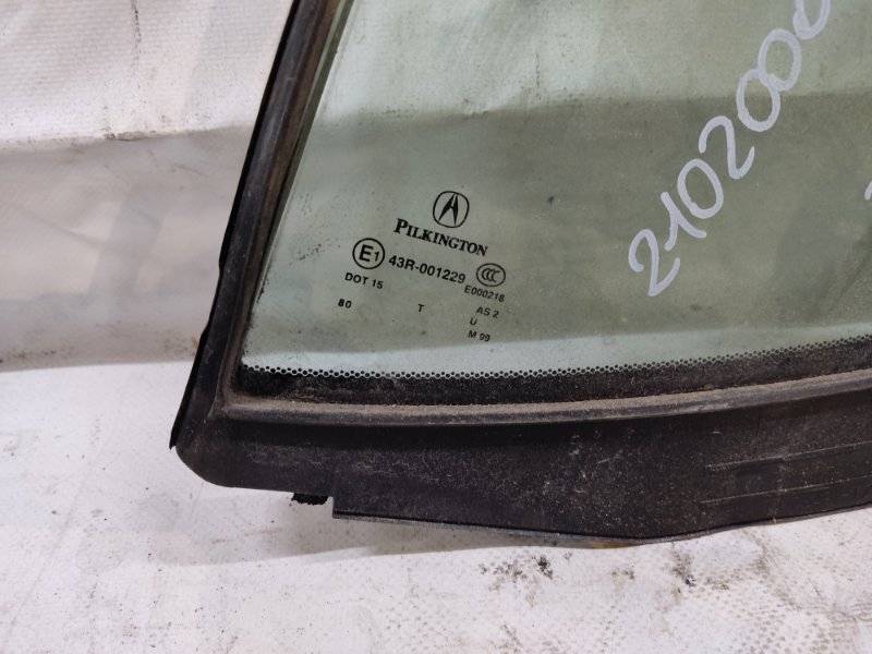 Стекло двери глухое заднее левое TLX 14-17