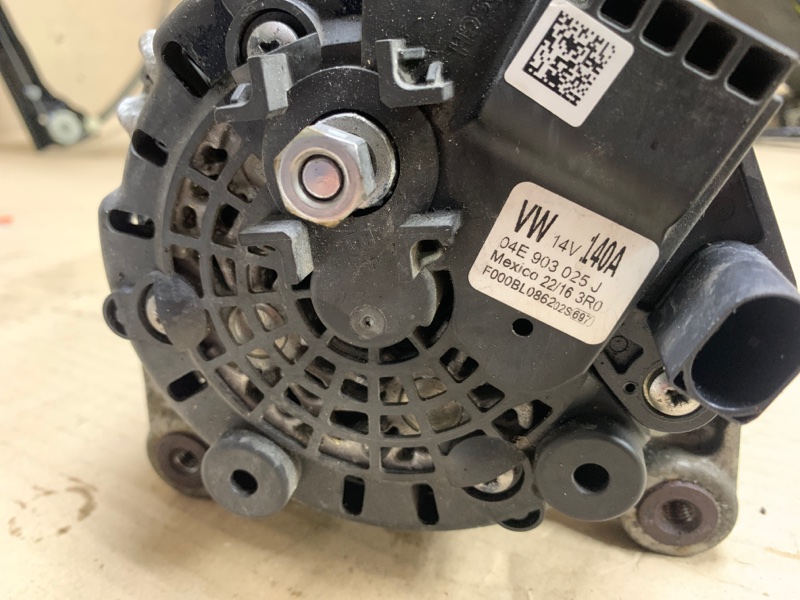 Генератор JETTA USA 10-17 2016 Седан 1.4L TSI I-4 Turbocharged