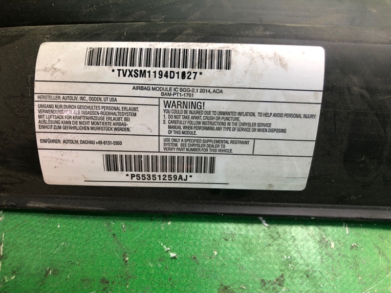 Подушка безопасности (штора) левая JEEP PATRIOT 10-17 MK74 2.4 ED3 Подушка безопасности (штора) левая JEEP PATRIOT 10-17 MK74 2.4 ED3