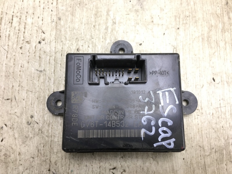 Запчасть блок электронный задний правый FORD ESCAPE 12-19 2012 TM2 2.0 HDTX CV6Z-14B291-M Б/У Блок электронный задний правый FORD ESCAPE 12-19 2012 TM2 2.0 HDTX CV6Z-14B291-M Б/У