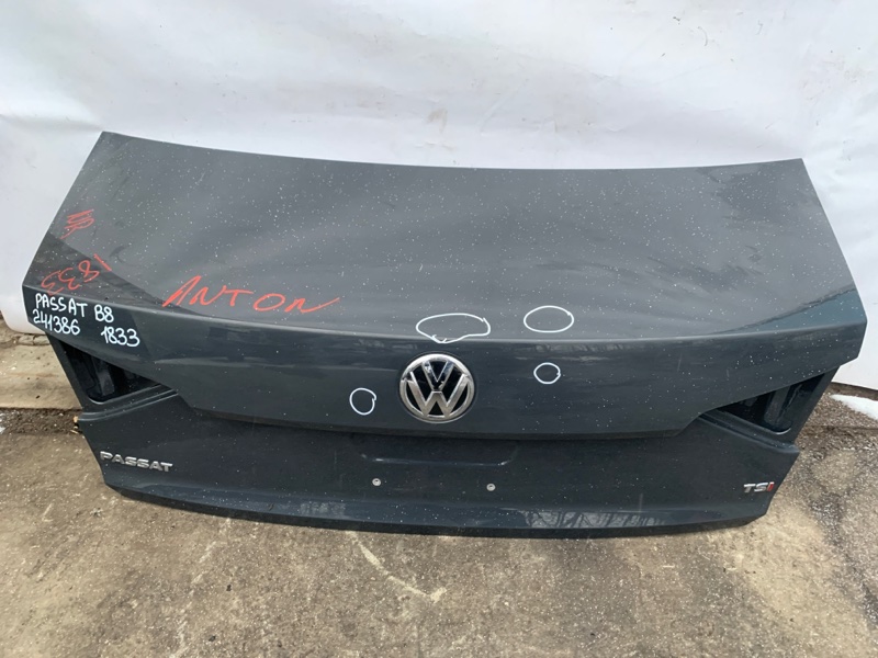 Крышка багажника PASSAT B8 14- 2018 Седан 2.0 DDSA Крышка багажника PASSAT B8 14- 2018 Седан 2.0 DDSA