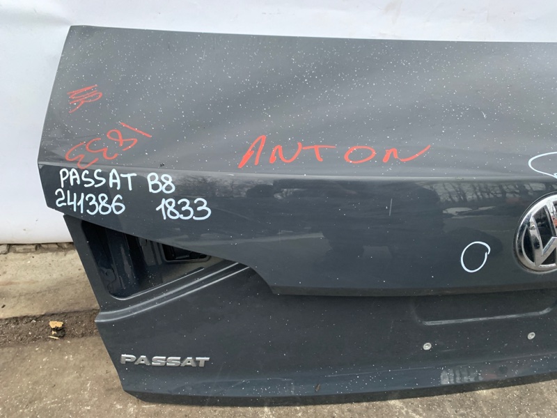 Крышка багажника PASSAT B8 14- 2018 Седан 2.0 DDSA Крышка багажника PASSAT B8 14- 2018 Седан 2.0 DDSA