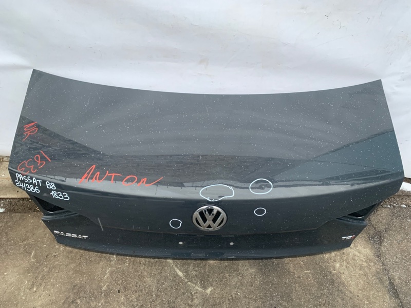 Крышка багажника PASSAT B8 14- 2018 Седан 2.0 DDSA Крышка багажника PASSAT B8 14- 2018 Седан 2.0 DDSA