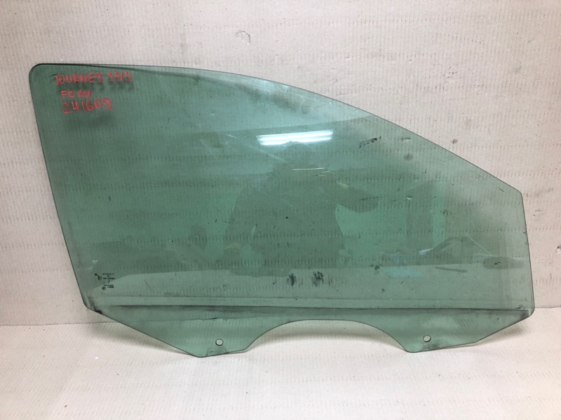 Стекло двери переднее правое DODGE JOURNEY 08-20 2012 Внедорожник 3.6 ERB 5076886AC Б/У