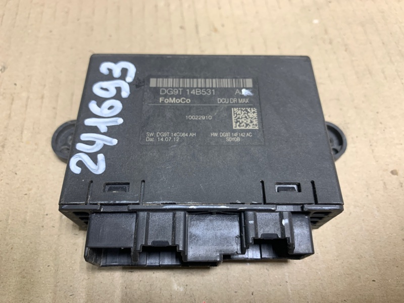 Блок управления дверей передний левый FORD FUSION 14- 2013 Седан C20EDEF DG9Z-14B291-WW Б/У