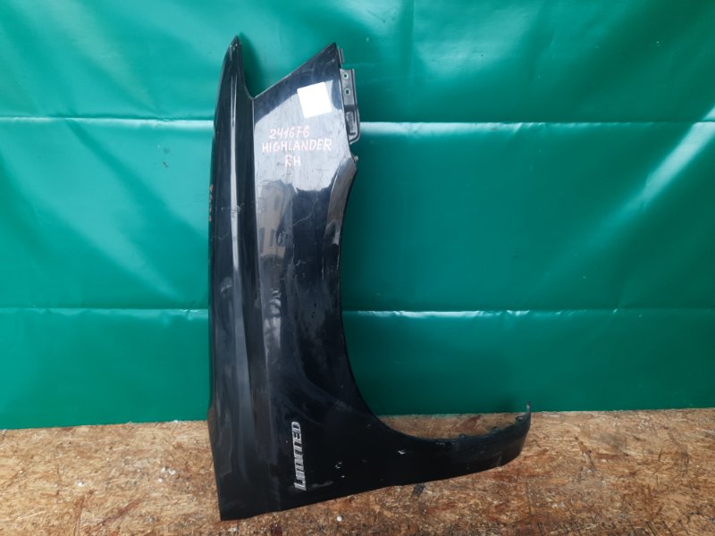 Запчасть крыло переднее правое TOYOTA HIGHLANDER 01-07 2002 Внедорожник 3.0 1MZFE 53801-48070 Б/У Крыло переднее правое TOYOTA HIGHLANDER 01-07 2002 Внедорожник 3.0 1MZFE 53801-48070 Б/У