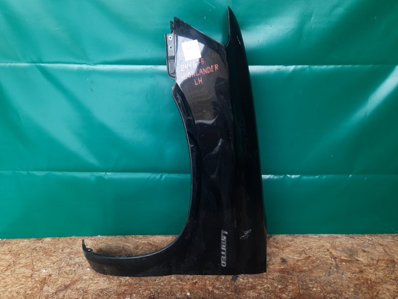 Запчасть крыло переднее левое TOYOTA HIGHLANDER 01-07 2002 Внедорожник 3.0 1MZFE 53802-48070 Б/У Крыло переднее левое TOYOTA HIGHLANDER 01-07 2002 Внедорожник 3.0 1MZFE 53802-48070 Б/У