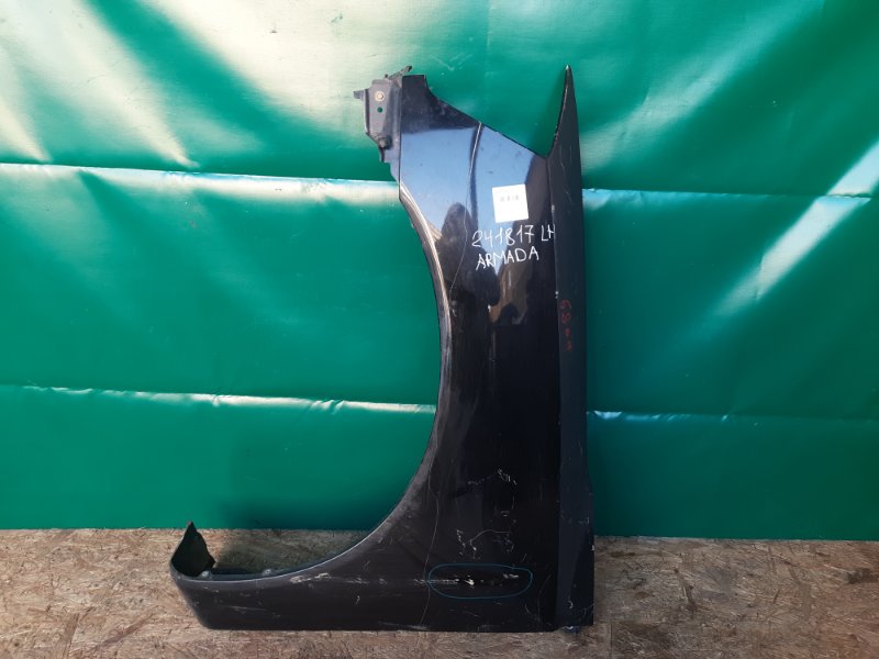 Крыло переднее левое INFINITI QX56 / TITAN / ARMADA 04-16 2006 Внедорожник VK56DE 63101-7S031 Б/У