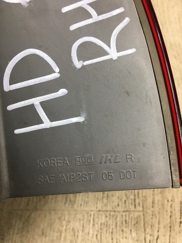 Фонарь наружный задний правый ELANTRA HD 06-11 2009 HD 2.0 G4GC