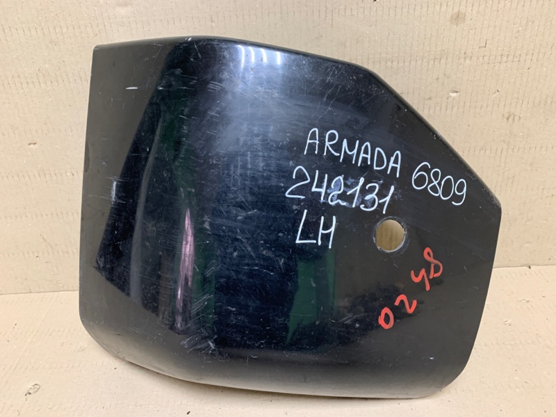 Накладка бампера задняя левая INFINITI QX56 / TITAN / ARMADA 04-16 2006 Внедорожник VK56DE 85025-7S525 Б/У