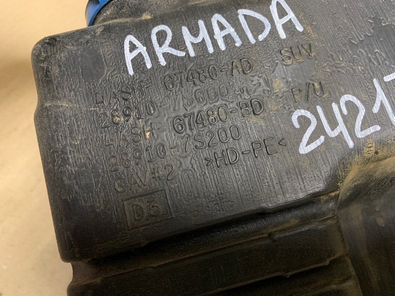 Бачок омывателя QX56 / TITAN / ARMADA 04-16 2006 Внедорожник VK56DE