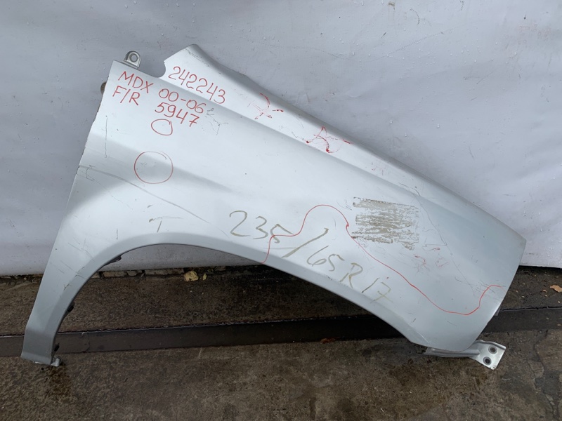 Крыло переднее правое ACURA MDX (YD1) 00-06 2002 Внедорожник 3.5 60211-S3V-A90ZZ Б/У