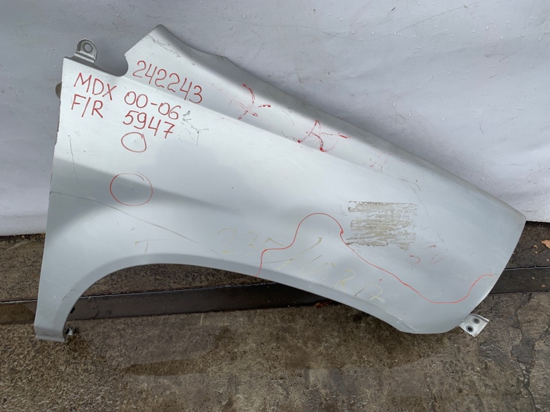 Крыло переднее правое MDX (YD1) 00-06 2002 Внедорожник 3.5
