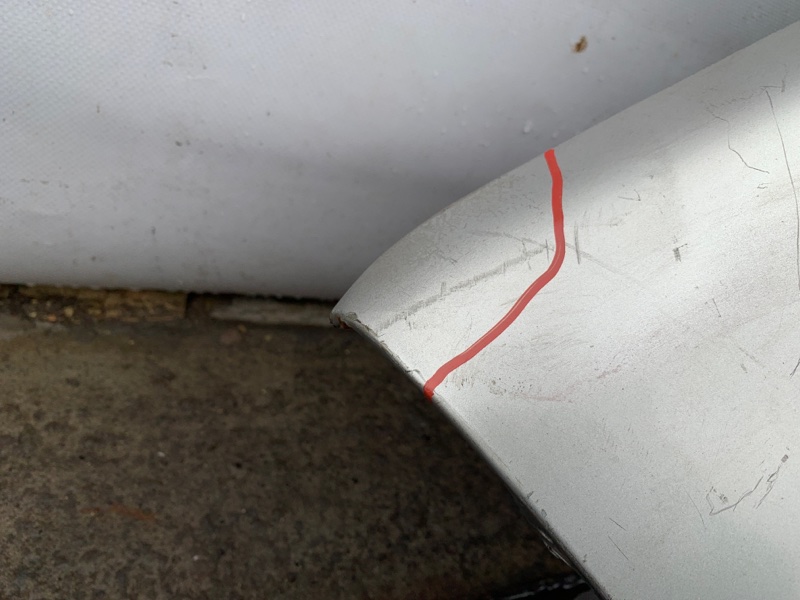 Крыло переднее левое MDX (YD1) 00-06 2002 Внедорожник 3.5