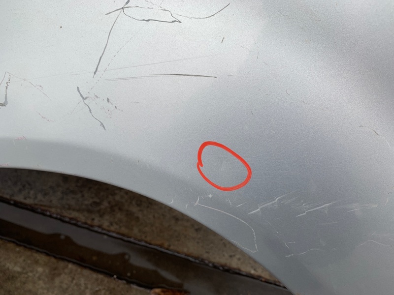 Крыло переднее левое MDX (YD1) 00-06 2002 Внедорожник 3.5