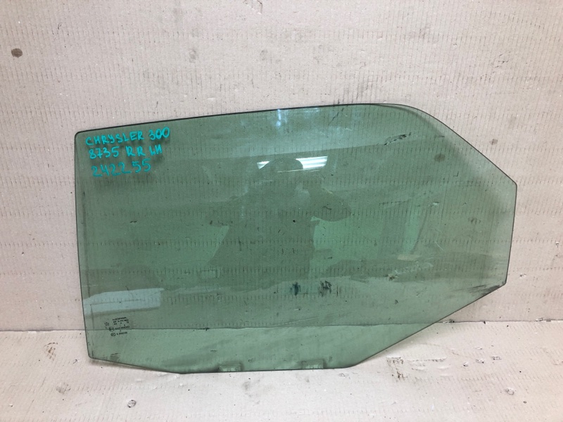 Стекло двери заднее левое CHRYSLER 300 04-10 2008 Седан 3.5 EGG 5065489AC Б/У