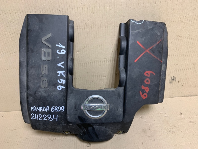 Накладка двигателя декоративная INFINITI QX56 / TITAN / ARMADA 04-16 2006 Внедорожник VK56DE 14041-7S00A Б/У