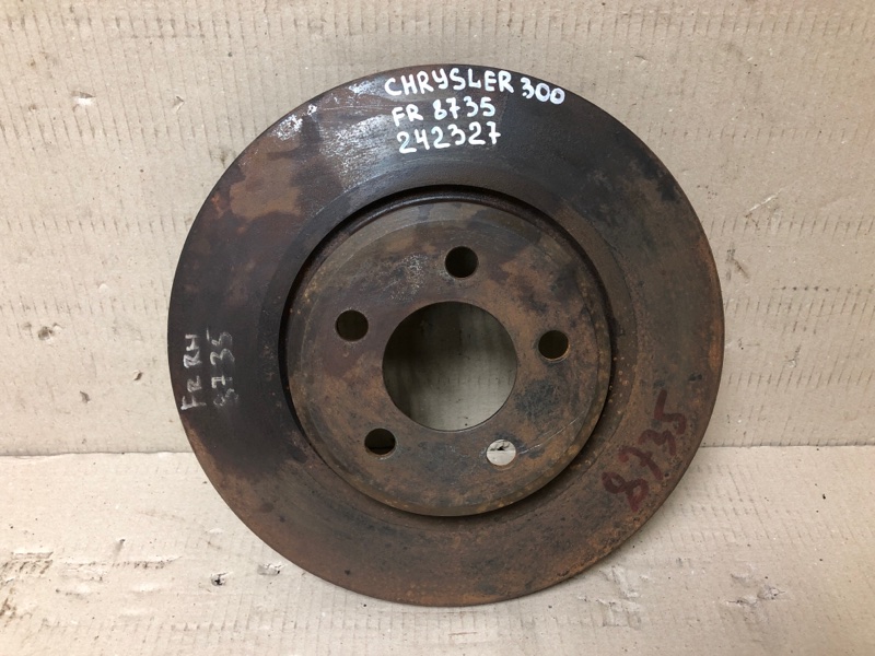 Тормозной диск передний CHRYSLER 300 04-10 2008 Седан 3.5 EGG 4779196AD Б/У
