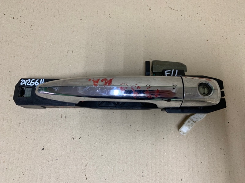 Ручка двери наружная передняя левая SUBARU TRIBECA B9 05-07 2006 Внедорожник 3.0 EZ30 61160XA01A Б/У