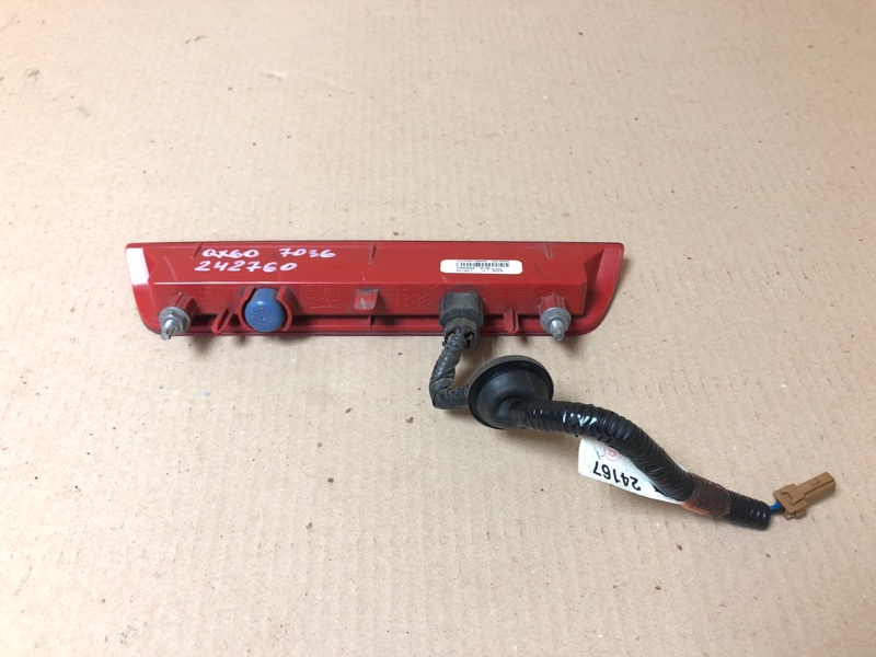 Стоп-сигнал QX60/JX35 12-20 2017 Внедорожник 3.5 VQ35DD