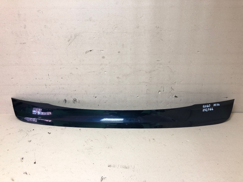 Накладка крышки багажника INFINITI QX60/JX35 12-20 2017 Внедорожник 3.5 VQ35DD 90818-9NC0A Б/У