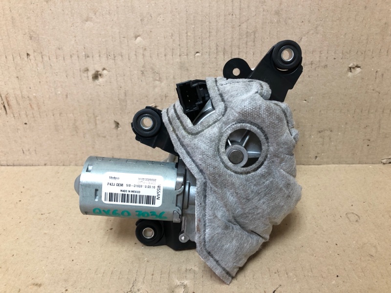 Моторчик стеклоочистителя задний QX60/JX35 12-20 2017 Внедорожник 3.5 VQ35DD Моторчик стеклоочистителя задний QX60/JX35 12-20 2017 Внедорожник 3.5 VQ35DD