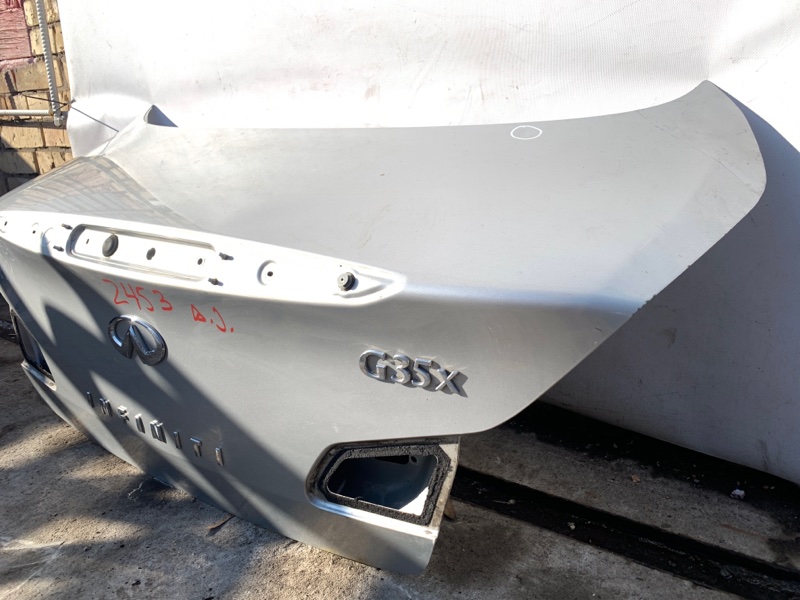 Крышка багажника INFINITI G25/G35/G37/Q40 06-14 Седан 3.5 VQ35HR