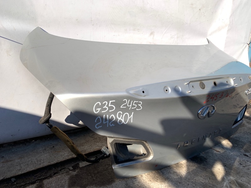 Крышка багажника G25/G35/G37/Q40 06-14 2008 Седан 3.5 VQ35HR