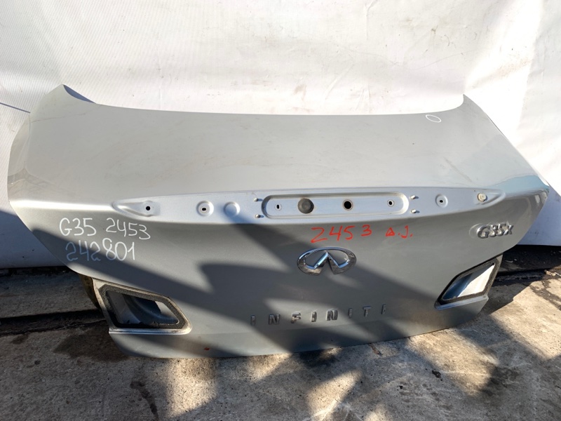 Крышка багажника G25/G35/G37/Q40 06-14 2008 Седан 3.5 VQ35HR