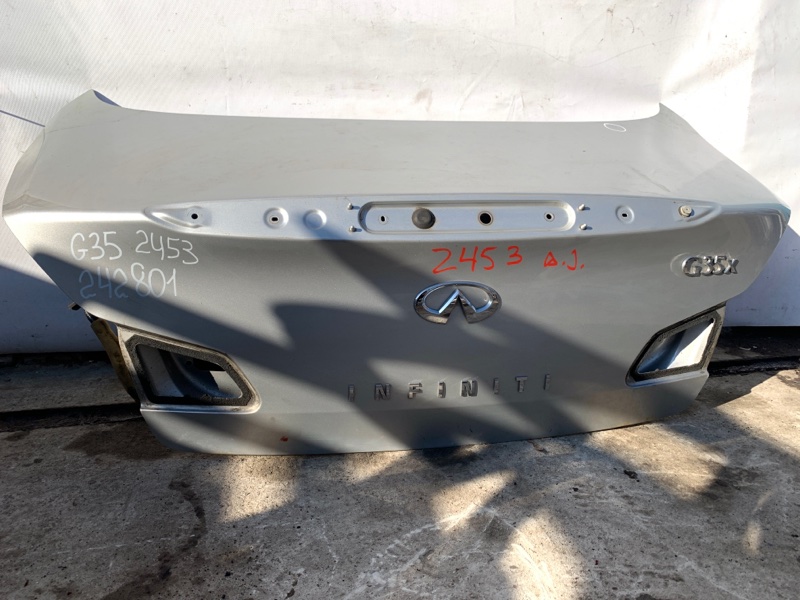 Крышка багажника G25/G35/G37/Q40 06-14 2008 Седан 3.5 VQ35HR