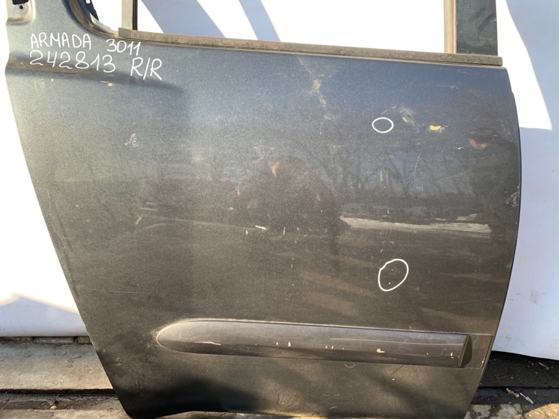 Дверь задняя правая QX56 / TITAN / ARMADA 04-16 2005 Внедорожник VK56DE