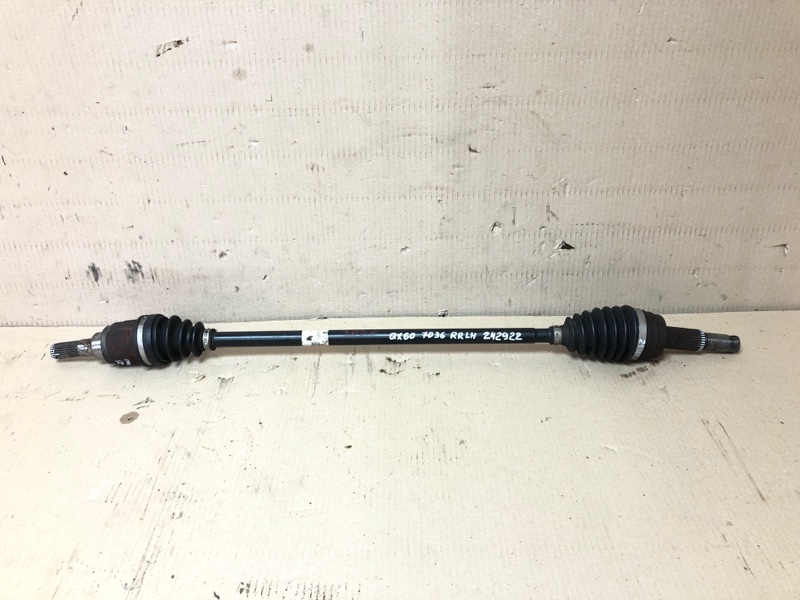 Привод задний задний левый INFINITI QX60/JX35 12-20 2017 Внедорожник 3.5 VQ35DD 39600-3JA0A Б/У